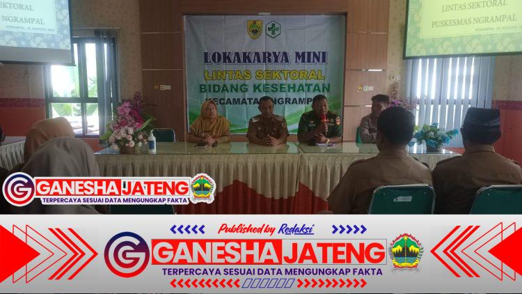 Danramil Hadiri Lokakarya Mini Lintas Sektoral Bidang Kesehatan, Wujudkan Hidup Sehat Bermasyarakat