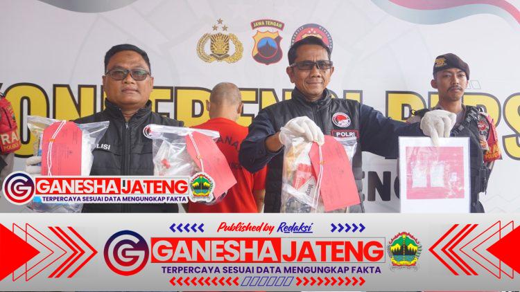 Polres Purbalingga Ungkap Kasus Penyalahgunaan Narkotika Jenis Sabu Polres Purbalingga Ungkap Kasus Penyalahgunaan Narkotika Jenis Sabu