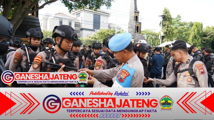 Polrestabes Semarang Siagakan 977 Personel Amankan Aksi Unjuk Rasa Buruh Polrestabes Semarang Siagakan 977 Personel Amankan Aksi Unjuk Rasa Buruh