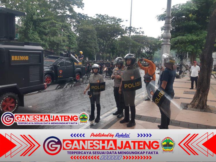 Polda Jateng Pastikan Situasi di Jawa Tengah Tetap Kondusif Meski Ada Sejumlah Aksi Anarkis.