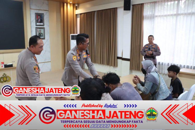 Diamankan Saat Aksi Solidaritas, Polresta Banyumas Gelar Bimbingan Dan Konseling Untuk Pihak Sekolah, Orang Tua Dan Anak Anak
