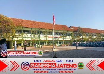 Polrestabes Semarang Gelar Pembinaan Apel Pagi di SMA/SMK, Ajak Pelajar Jaga Kota Damai