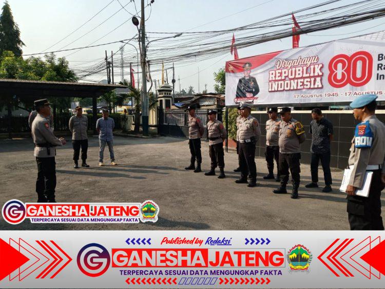 Personel Polsek Balaraja Gelar Apel Pagi, Wujudkan Kesiapan dan Pelayanan Masyarakat