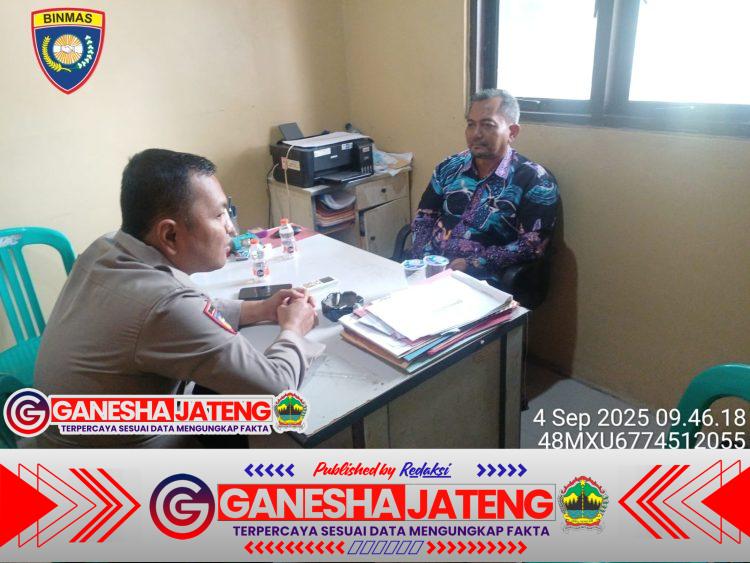 Polsek Cikupa Lakukan Sambang ke Desa Talagasari, Perkuat Sinergi dengan Masyarakat