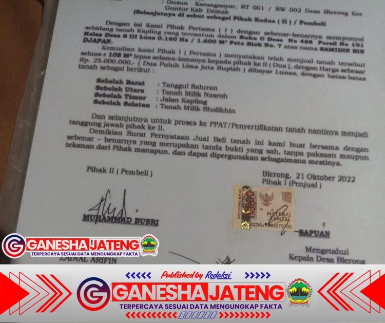 Dugaan Pungutan Liar di Desa Blerong: AJB Sudah Jadi, PBB Tak Kunjung Selesai Warga Dimintai Uang Lagi