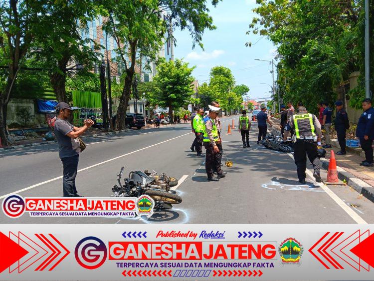 Polisi Gelar Olah TKP Kecelakaan yang Menewaskan Mahasiswa Unnes. Polisi Gelar Olah TKP Kecelakaan yang Menewaskan Mahasiswa Unnes.