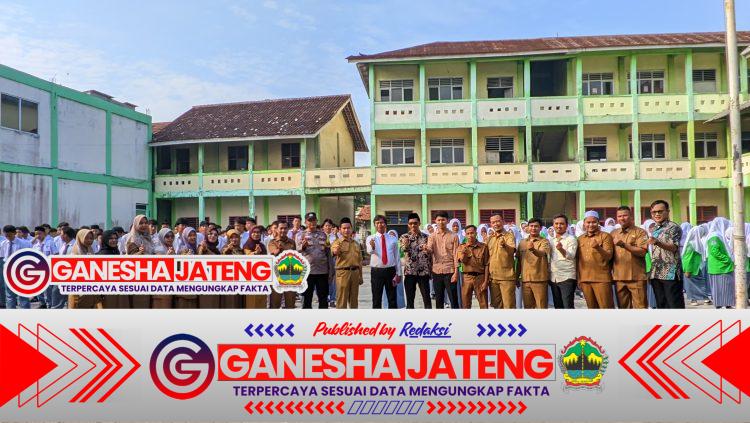 IPDA Sunari, Jadi Irup Upacara di SMK Al-Badar