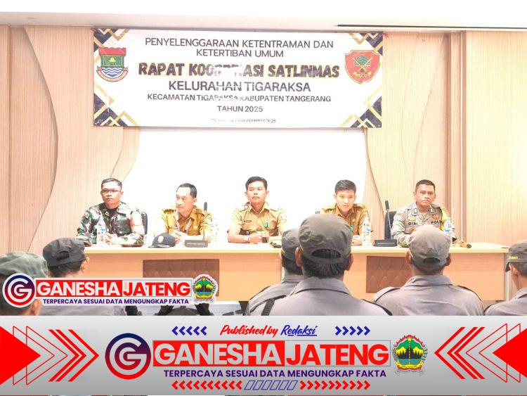 Perkuat Sinergi Keamanan, Kelurahan Tigaraksa Gelar Rapat Koordinasi Satlinmas Perkuat Sinergi Keamanan, Kelurahan Tigaraksa Gelar Rapat Koordinasi Satlinmas