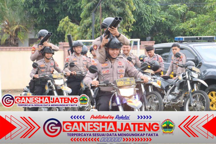 Jadi Power On Hand Polres Sragen, Kemampuan Pasukan Samapta Dilatihkan Maksimal Jadi Power On Hand Polres Sragen, Kemampuan Pasukan Samapta Dilatihkan Maksimal
