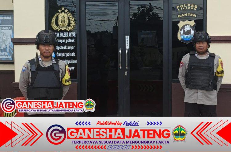 Pengamanan Internal Personil Polsek Anyar lakukan Sispam Mako