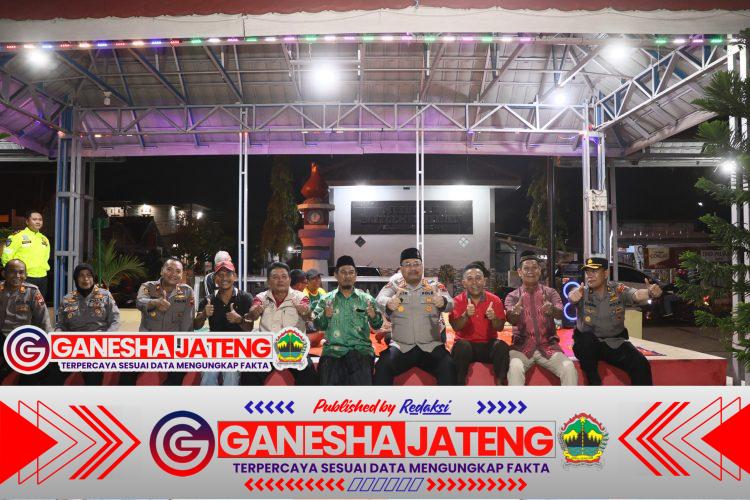 Kapolres Brebes Sambang Pos Satkamling, Ajak Warga Jaga Kamtibmas Kapolres Brebes Sambang Pos Satkamling, Ajak Warga Jaga Kamtibmas