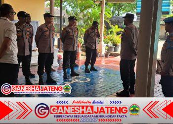 Ganesha Jateng Pengamanan Markas Dilaksanakan Personel Polsek KP Banten Polres Cilegon