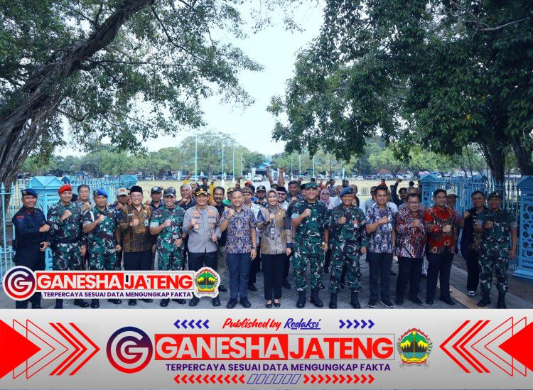 Pemerintah Kota Surakarta Dan Forkopimda Serta Elemen Masyarakat Gelar Deklarasi Damai Untuk Jaga Kondusifitas Kota Solo