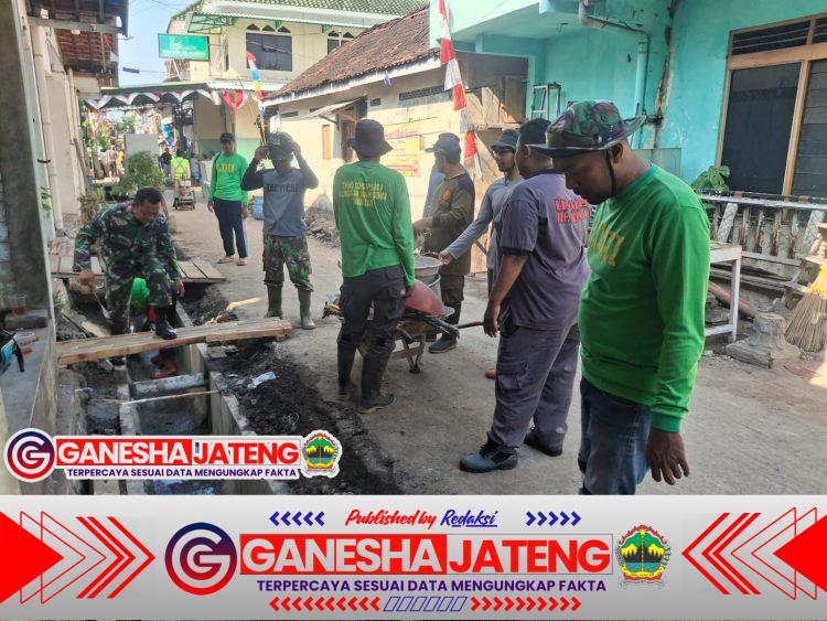 Sasaran Fisik Karya Bakti Daerah Tahan V TA. 2025 Perbaikan Saluran Air Terus Dikebut