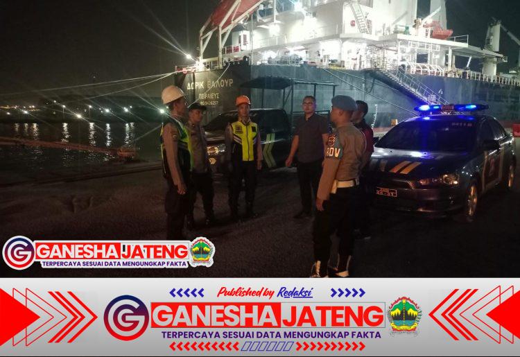 Polsek KP Banten Tingkatkan Patroli Malam di Pelabuhan untuk Antisipasi Gangguan Kamtibmas