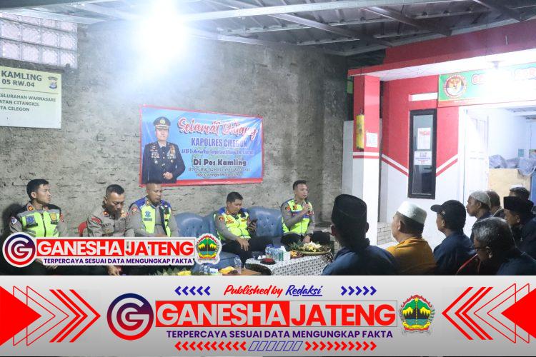 Pos Kamling Warnasari Dikunjungi Kapolres, Tingkatkan Peran Pam Swakarsa