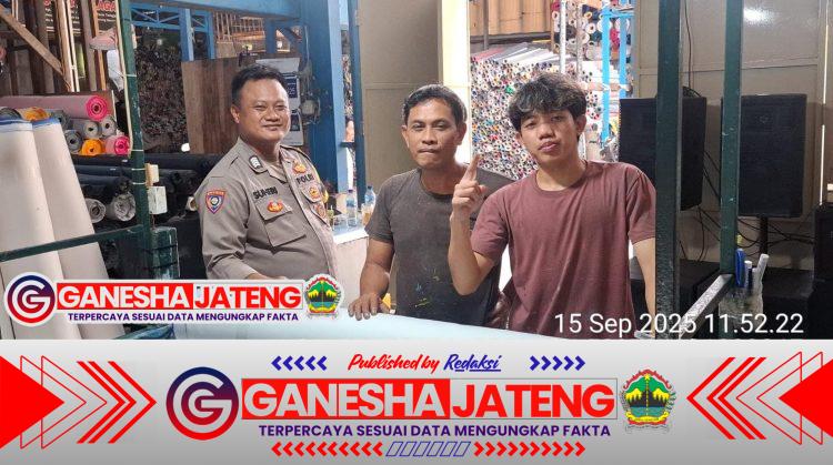 Bhabinkamtibmas Desa Talaga Sambang Warga Jalin Kedekatan dengan Masyarakat