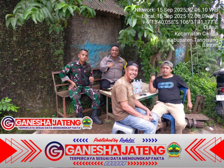 Bhabinkamtibmas Polsek Cikupa Sambang Warga Desa Dukuh, Sampaikan Himbauan Harkamtibmas Bhabinkamtibmas Polsek Cikupa Sambang Warga Desa Dukuh, Sampaikan Himbauan Harkamtibmas