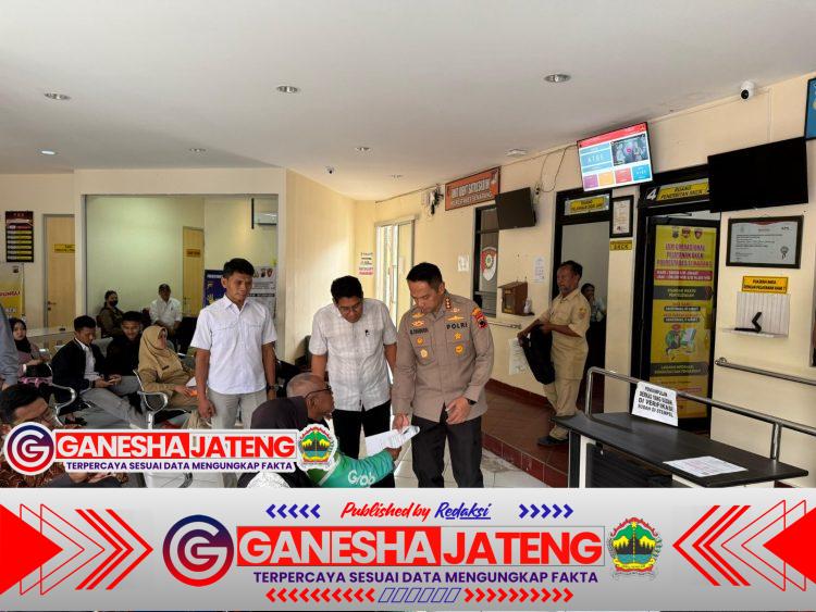 Kapolrestabes Semarang Tinjau Layanan SKCK, Pastikan Pelayanan Publik Optimal di Tengah Lonjakan Pemohon