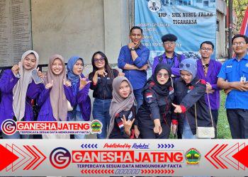 Satgas Cakrawala Bergerak Bersama Mahasiswa Giat P4GN di SMP Nurul Falah Tigaraksa