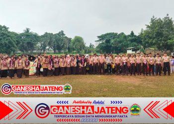 Bhabinkamtibmas Hadiri Penutupan DIANPINRU Pramuka Tingkat Kwarran Cikupa 2025