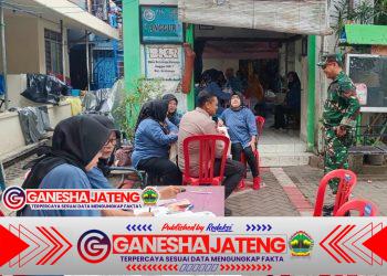 Peran Serta Babinsa Kratonan Dalam Posbindu PTM (Pos Pembinaan Terpadu Penyakit Tidak Menular)