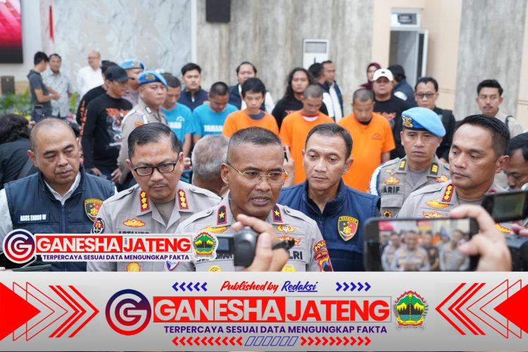 Tangani Aksi Anarkis, Polda Jateng Tegas Bedakan Aksi Damai dan Pelaku Kerusuhan