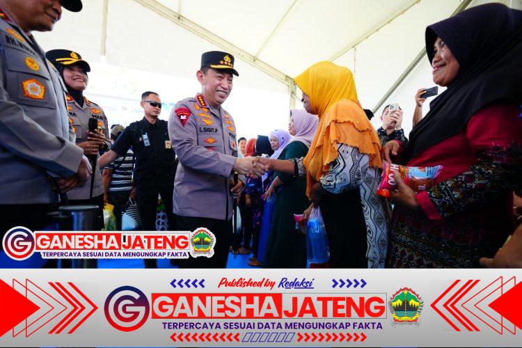 Jaga Stabilitas Pangan, GPM Polri Salurkan 6 Ton Beras SPHP di Pebelan Semarang Jaga Stabilitas Pangan, GPM Polri Salurkan 6 Ton Beras SPHP di Pebelan Semarang