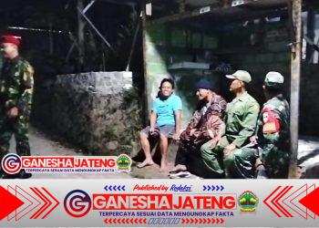 Patroli Malam Jaga Kamtibmas, Koramil Klego Bersama Linmas dan Kokam Tingkatkan Keamanan Desa Bade