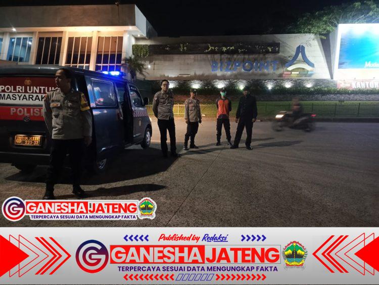 Polsek Cikupa Gelar Patroli Cipkon Malam Hari di Kawasan Citra Raya