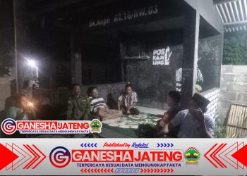 Patroli Malam Koramil Cepogo Perkuat Keamanan Wilayah