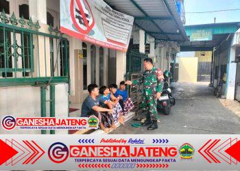 Peduli Generasi Muda, Babinsa Kemlayan Berikan Himbauan dan Edukasi Kepada Remaja Binaan