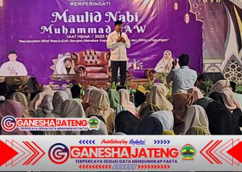 Polsek Tigaraksa Hadiri Peringatan Maulid Nabi Muhammad SAW 1447 H di Kelurahan Kaduagung