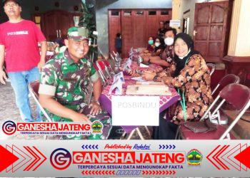 Babinsa Teras Dampingi Pelayanan Posyandu, Dukung Pencegahan Stunting di Boyolali