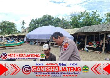 Polsek Anyar Patroli Wisata Menjaga Kondusifitas