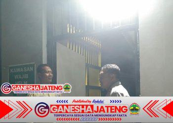 IPTU Sukesi dan Bhabinkamtibmas Sambangi Security, Sampaikan Imbauan Kamtibmas dan Motivasi