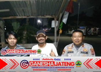 Jaga Kamtibmas, Kanit Binmas Polsek Bojonegara Sambangi Warga untuk Edukasi dan Cegah Curanmor