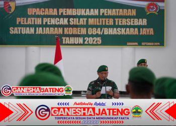 Kolonel Inf Nico Buka Penataran Pelatih Pencak Silat Militer di Makorem 084/BJ