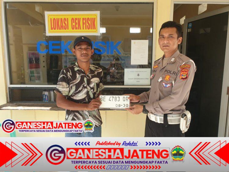 Samsat Polres Tulang Bawang Barat berikan Pelayanan Terbaik Kepada Masyarakat