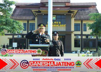 Kapolres Tulang Bawang Barat Pimpin Upacara Hari Kesaktian Pancasila