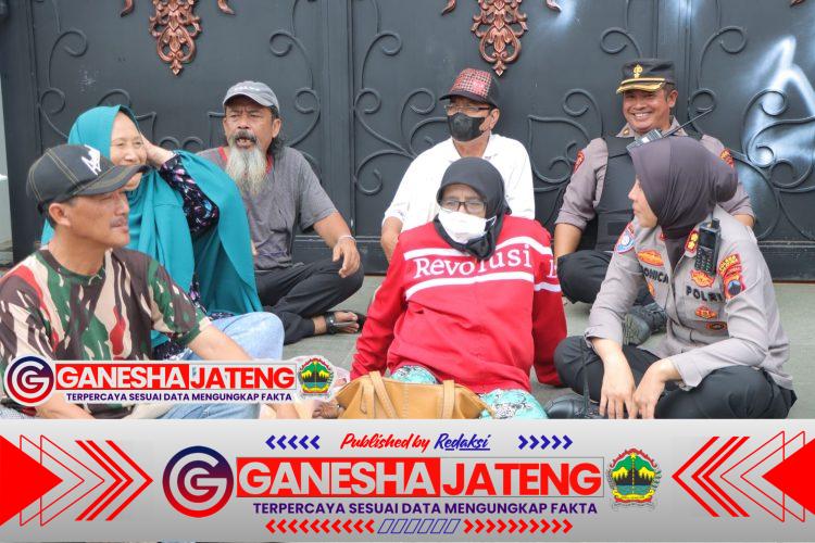 Kapolres Salatiga Pimpin Pengamanan Humanis, Aksi Nasabah Koperasi BLN Yang Menuntut Haknya