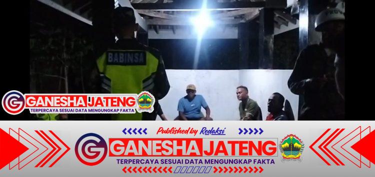 Patroli Malam Gabungan Jaga Kondusivitas Wilayah Simo