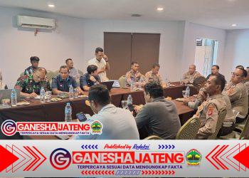 Kapolsek Ciwandan Menghadiri Sosialisasi Gate System Kawasan Industri Cilegon.