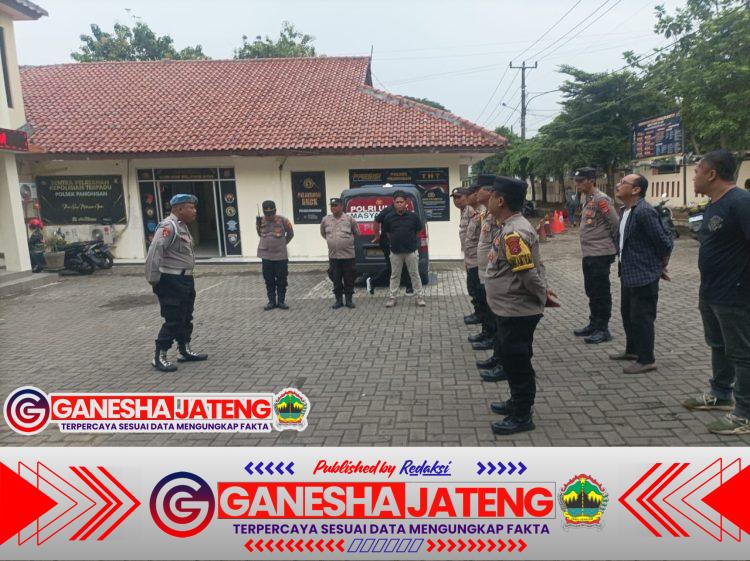 Polsek Panongan Gelar Apel Pagi, Dipimpin Kanit Provos Aipda Ferdi Yanto