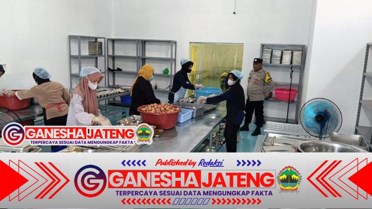 Polsek Karanggede dukung program peningkatan Gizi Pelajar, Bhabinkamtibmas monitoring dapur MBG
