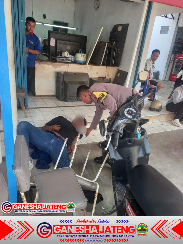 Respon Cepat Polsek Banyumas Polresta Banyumas Tangani Aduan Masyarakat Terkait Orang Mabuk