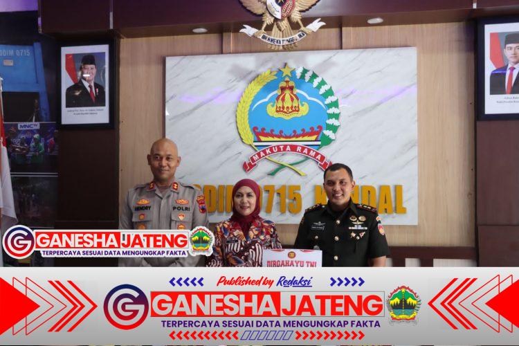 Kado Spesial Kapolres Kendal di HUT Ke-80 TNI: Pererat Soliditas TNI-Polri