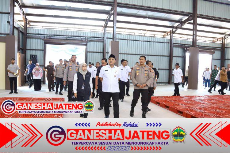 Operasionalisasi Penggunaan Gudang Penyimpanan Jagung Slog Polri di Karanggede Boyolali, Kapolda Jateng Dukung Swasembada Pangan 2025