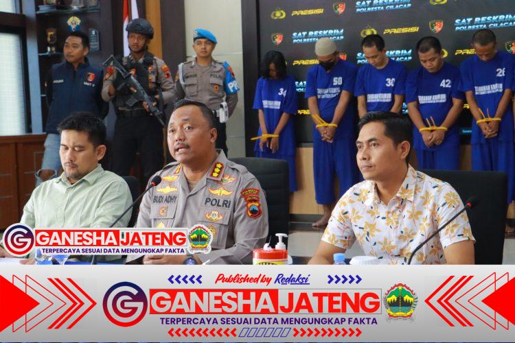 Polresta Cilacap Rilis Pengungkapan Kasus dari September Sampai dengan Oktober Polresta Cilacap Rilis Pengungkapan Kasus dari September Sampai dengan Oktober