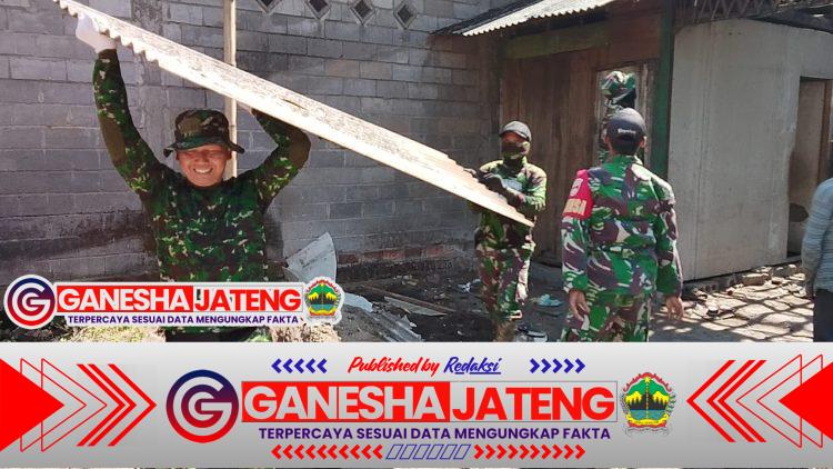 Satgas TMMD Boyolali Mulai Renovasi Rumah Tidak Layak Huni di Desa Candi Satgas TMMD Boyolali Mulai Renovasi Rumah Tidak Layak Huni di Desa Candi